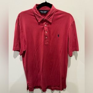 Polo Ralph Lauren Golf Cotton Shirt in Red w/ MHCC (KC) Logo - Men’s (M)